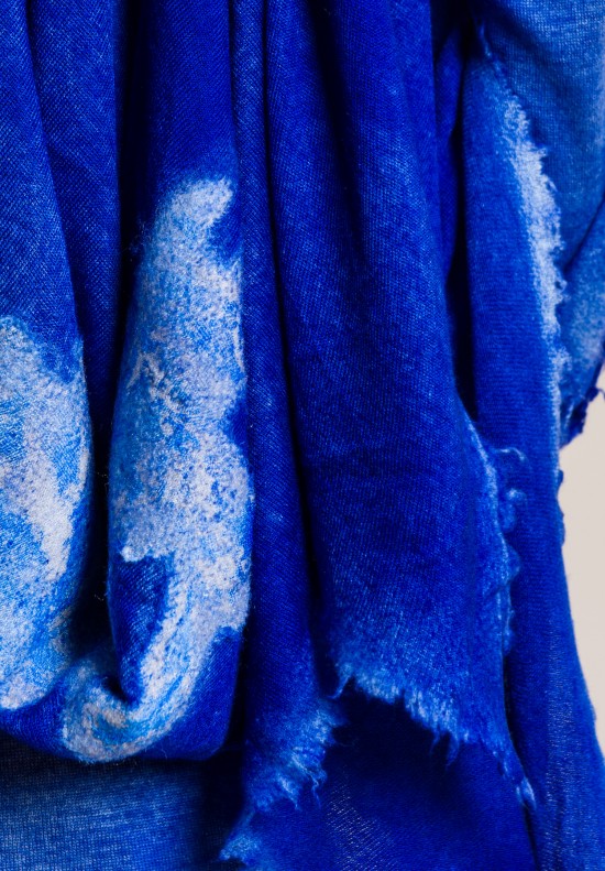 Avant Toi Cashmere/Silk Jumbo Felted Flower Scarf in China