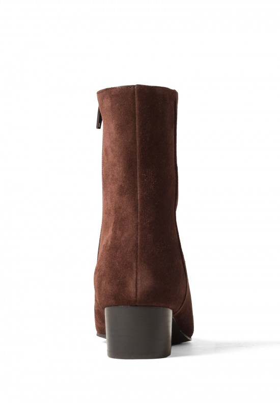 Anne Thomas Suede Michele Boots in Extra Softy Espresso | Santa Fe Dry ...
