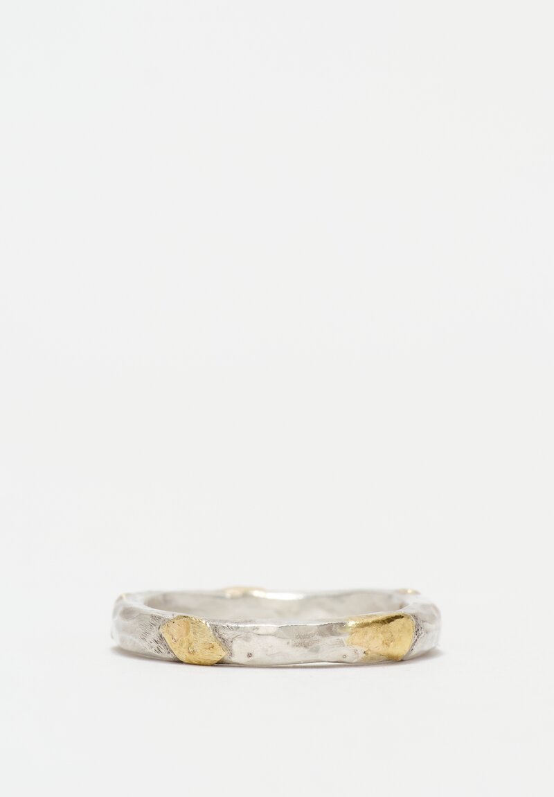 Greig Porter 18K & Sterling Size 8.5 Ring