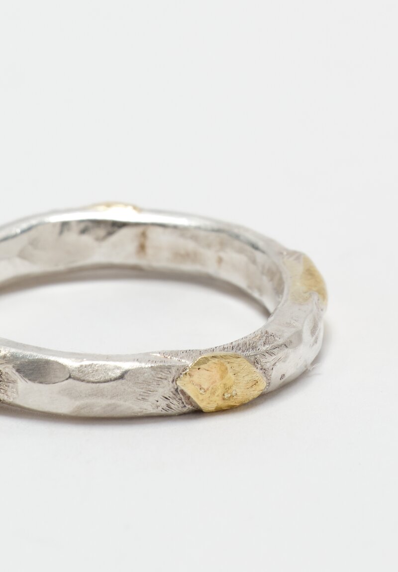 Greig Porter 18K & Sterling Size 8.5 Ring