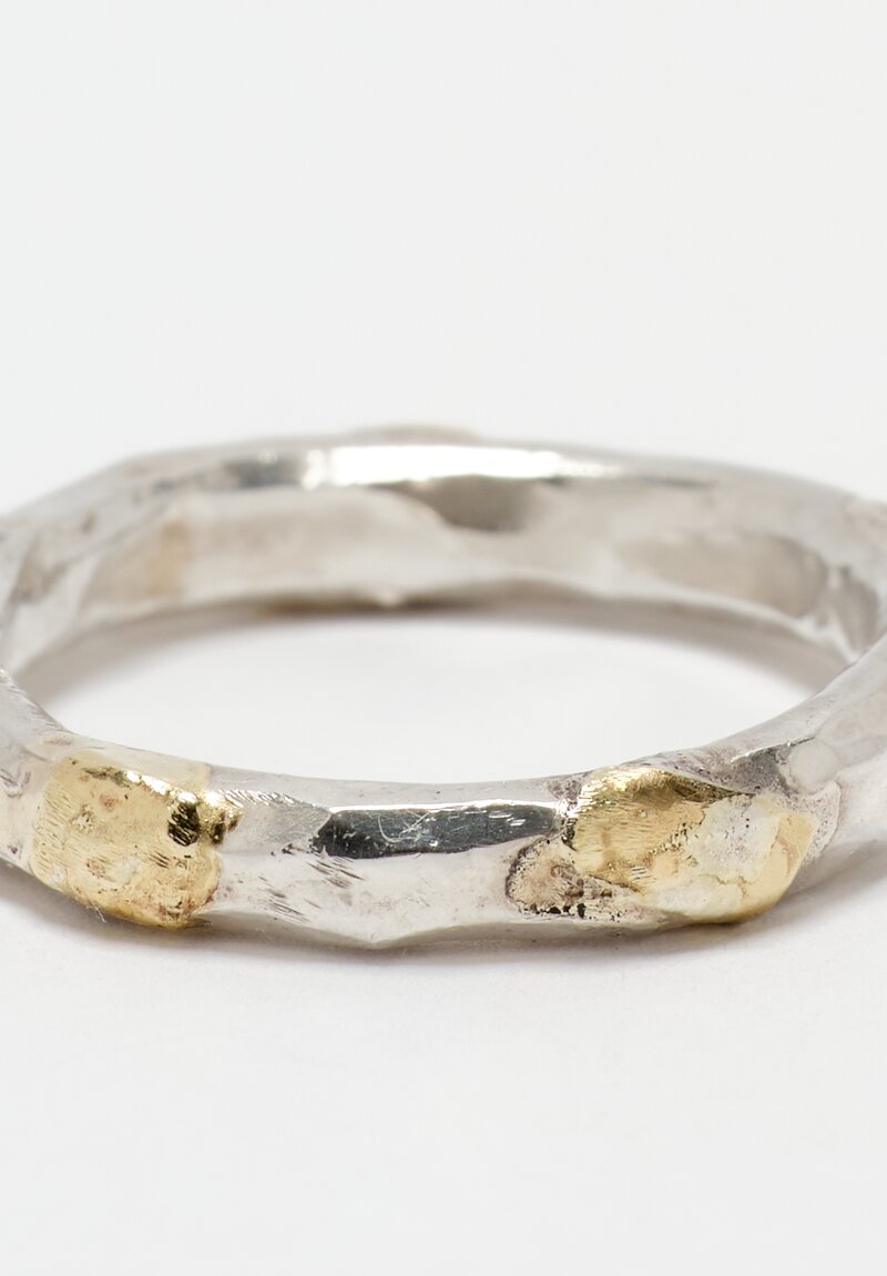 Greig Porter 18K & Sterling Size 8.5 Ring