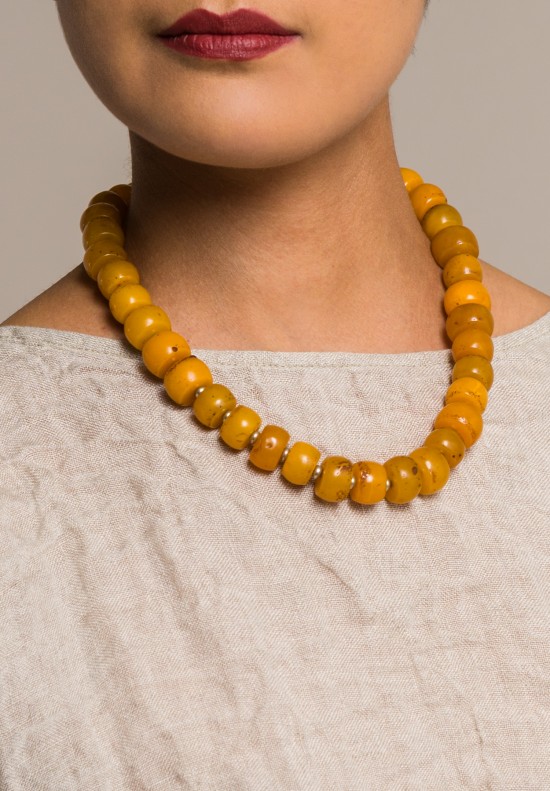 Holly Masterson African Amber Necklace