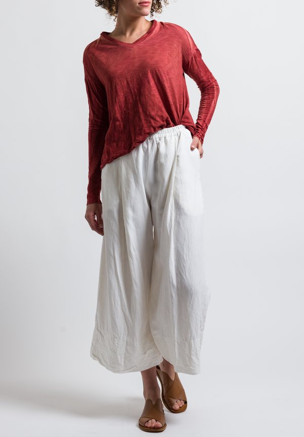 Gilda Midani Culottes in White	