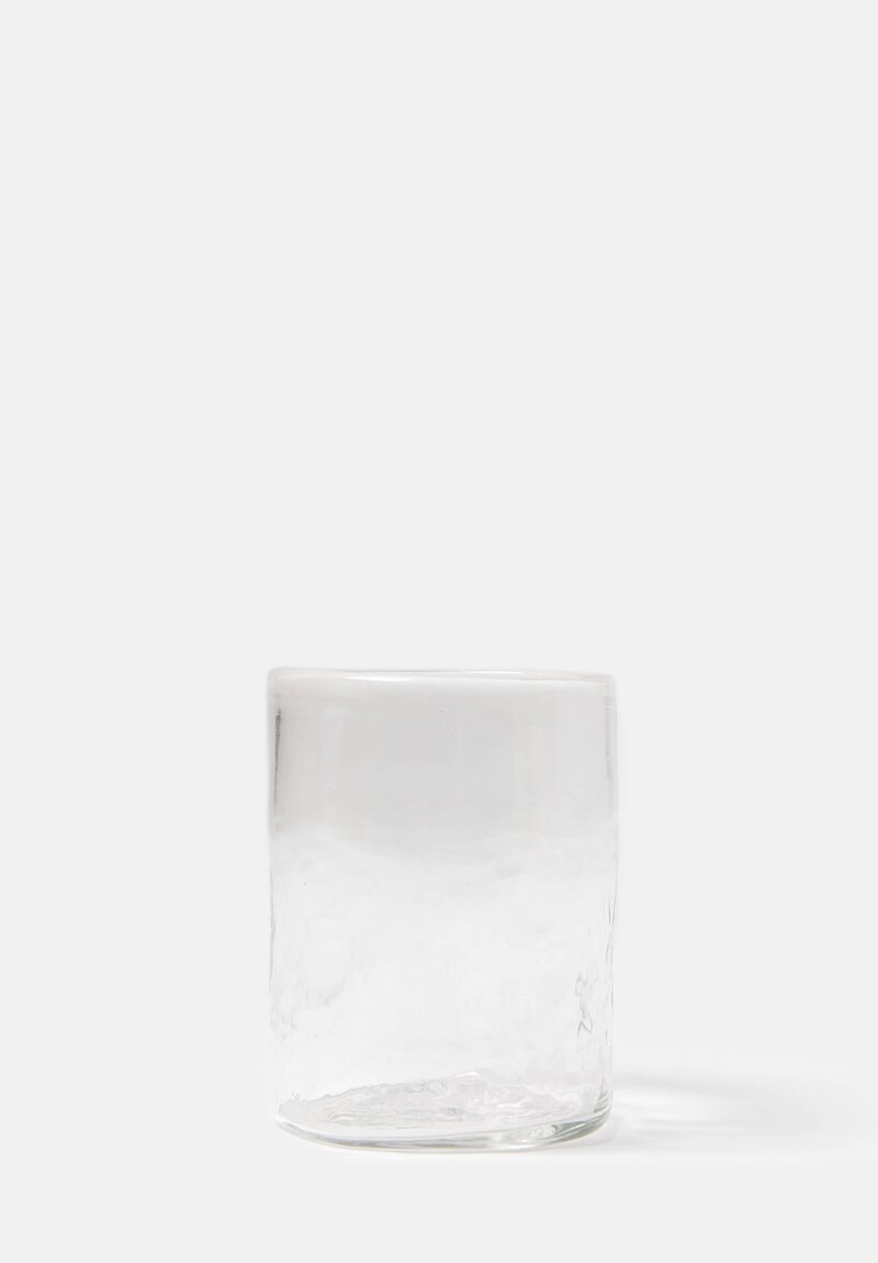 Studio Xaquixe Medium Handblown Clear Glasses	