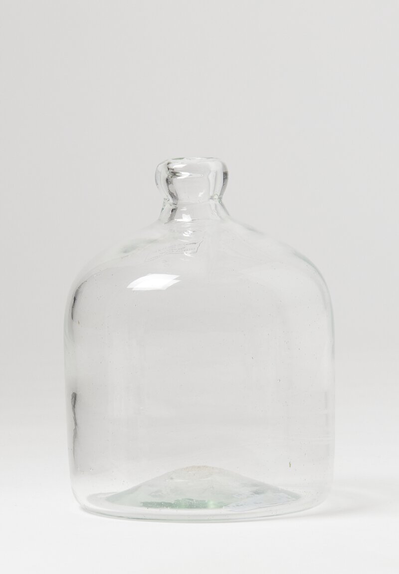 Studio Xaquixe Large Handblown Carboy Clear Bottle