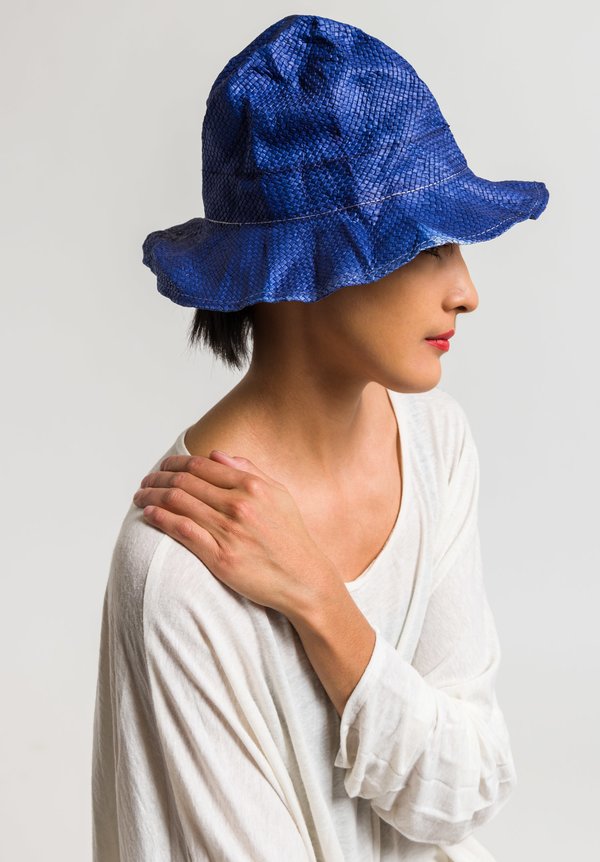 Kloshar the Hat Maker Blue Sun Hat