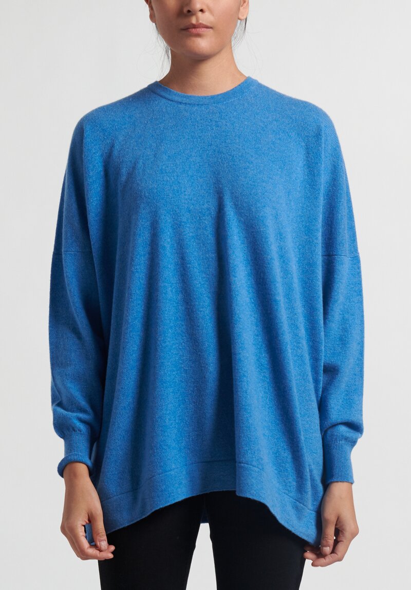 Hania New York Cashmere Marley Sweater in Indis Blue	