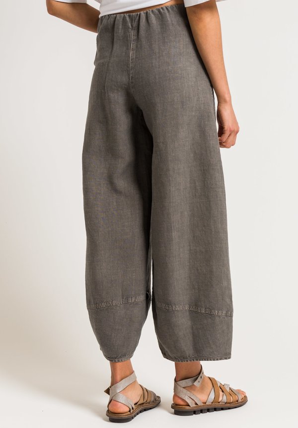 Oska Linen Velma Pants in Shiitake | Santa Fe Dry Goods . Workshop ...