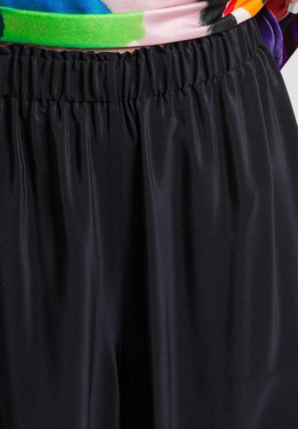 Daniela Gregis Silk Pants in Black