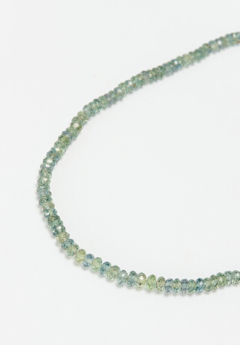 Denise Betesh 22K, 18K, Green Sapphire Necklace	
