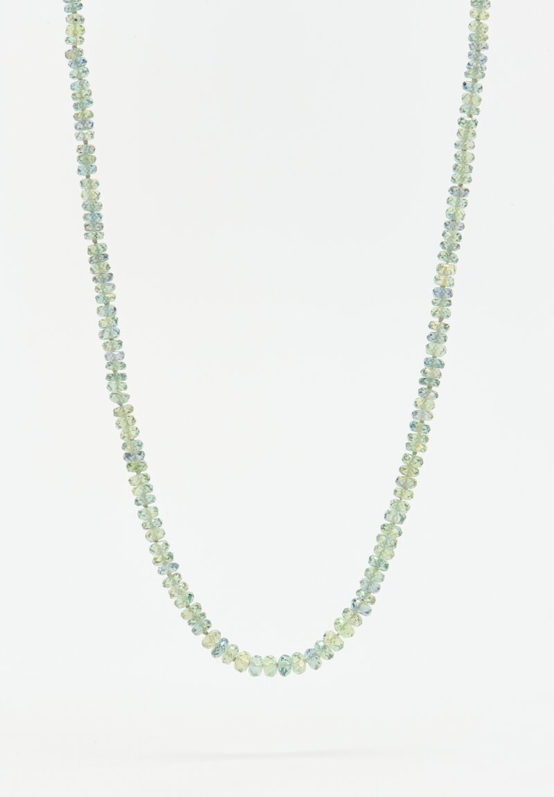 Denise Betesh 22K, 18K, Green Sapphire Necklace	