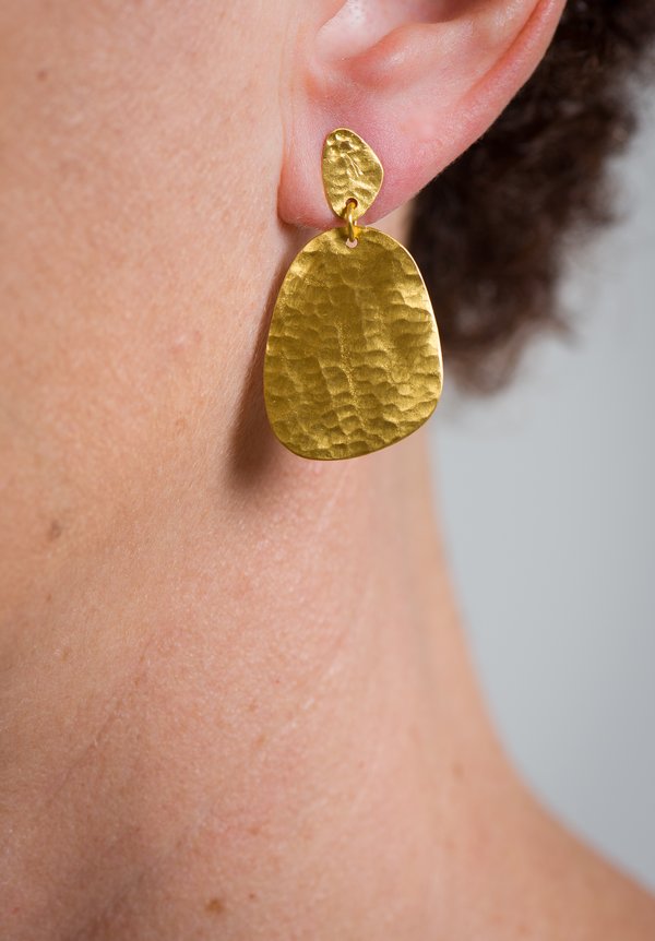 Yossi Harari 24K Gold Melissa Earrings