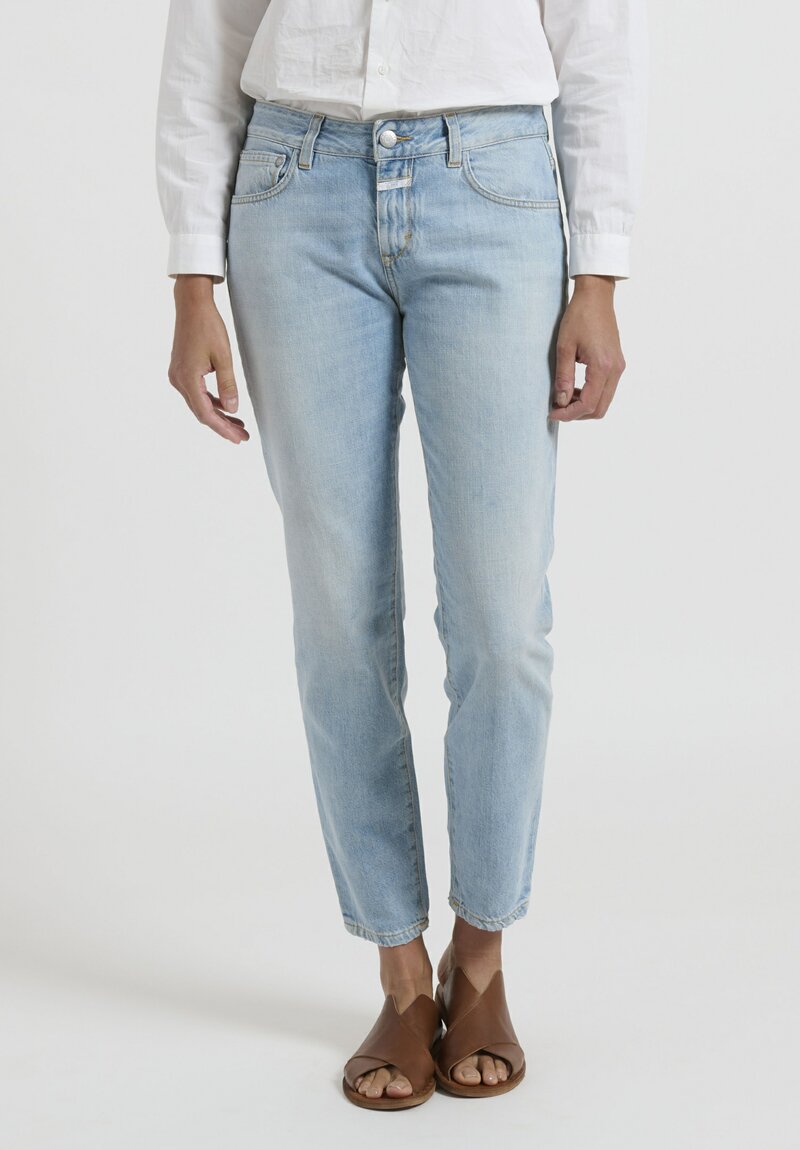 Closed Baker Cropped Narrow Jeans in Summer Red Cast	