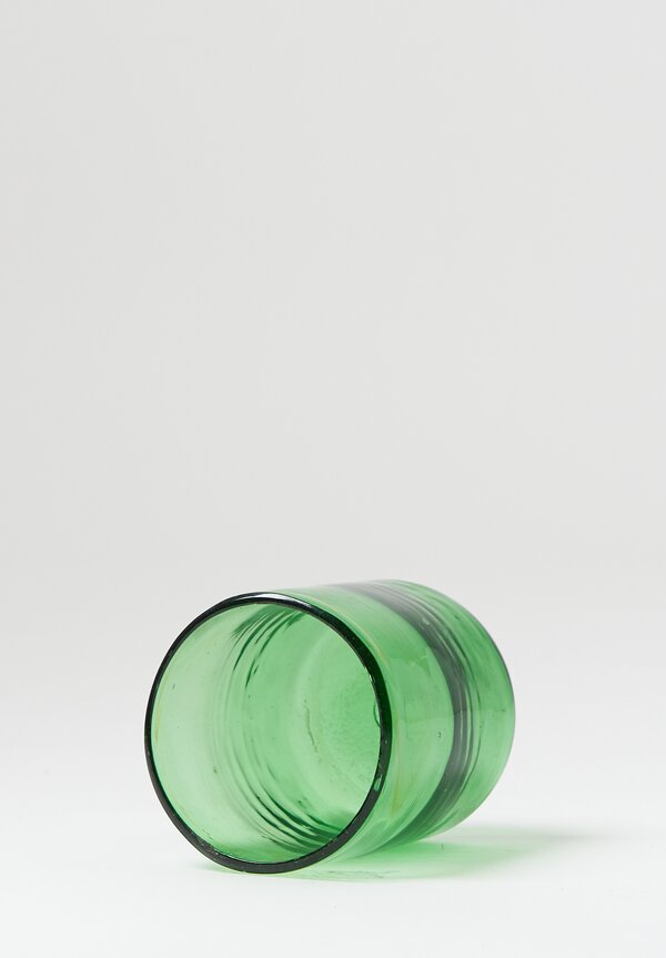 Handblown Glasses in Vert