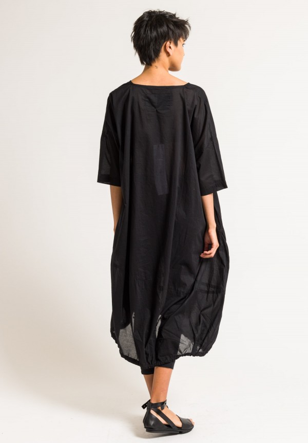 Rundholz Black Label Sheer Dress in Black | Santa Fe Dry Goods ...