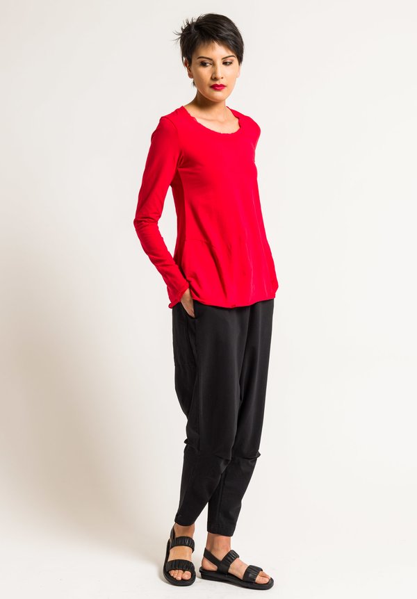 Rundholz Black Label A-Line Tee in Red