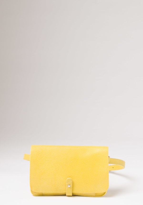 Massimo Palomba Irma Shoulder & Waist Bag in Lemon	