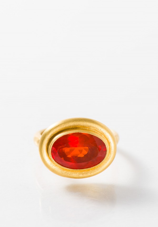 Lika Behar "Delphi" Mexican Fire Opal Ring	