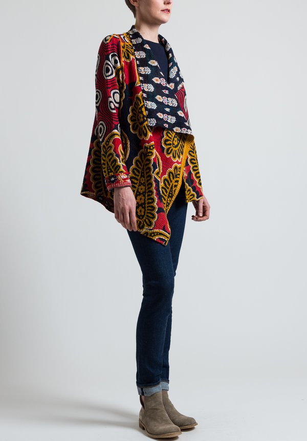 Mieko Mintz 4-Layer Jacket in Black/ Red | Santa Fe Dry Goods ...