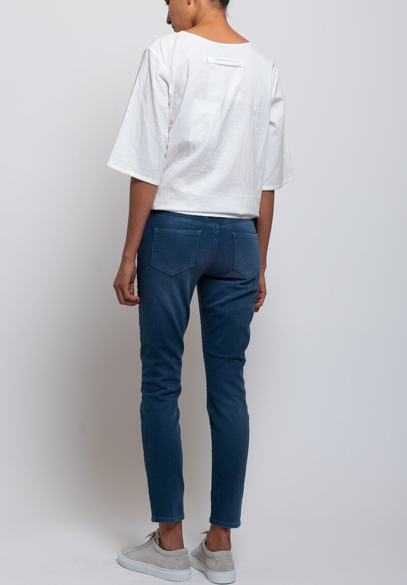 Closed Baker Cropped Narrow Jeans in Navy	