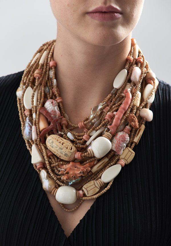 Wearable Art: High-Quality Natural Italian Coral Necklaces