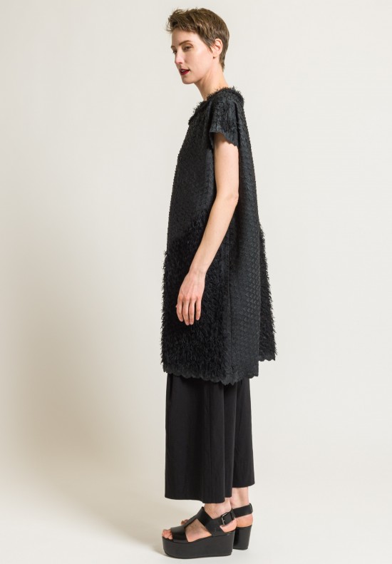Issey Miyake Retrospect 2 Subtle Fringe Dress in Black
