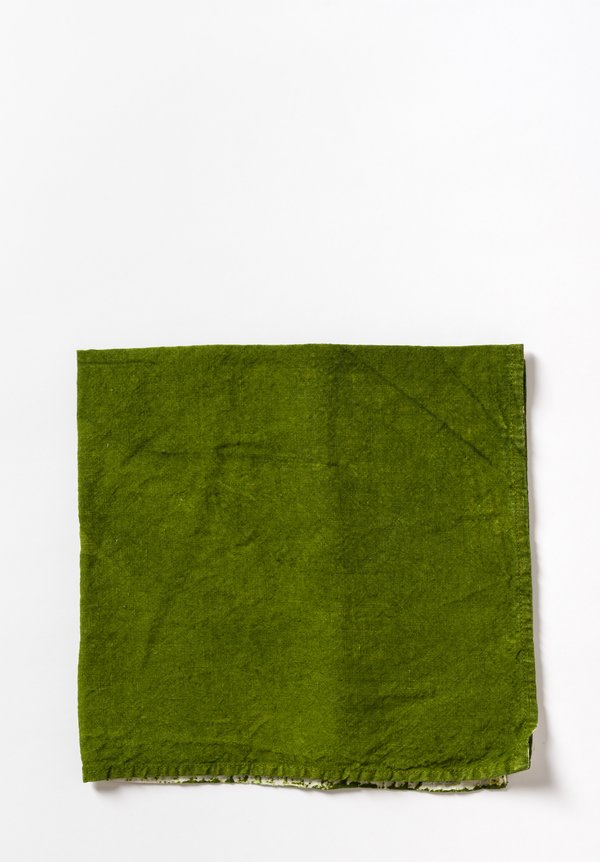 Linen Square Napkin in Verde