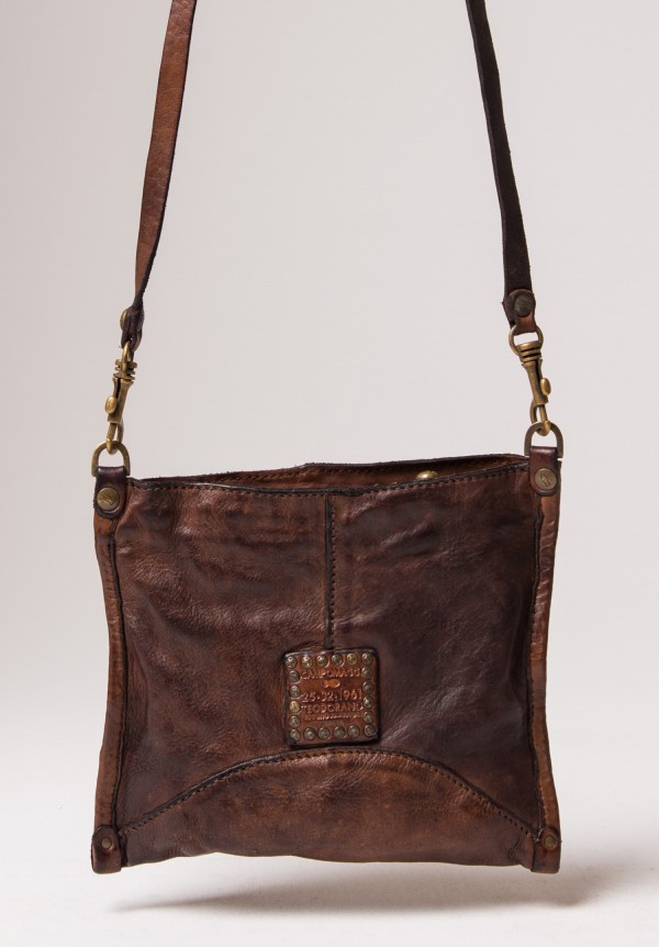 Campomaggi Small Studded Crossbody Bag in Brown | Santa Fe Dry Goods ...