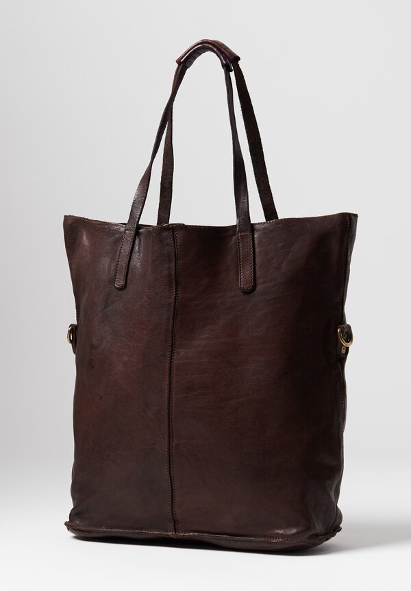 Campomaggi Large Shopping Tote in Brown	