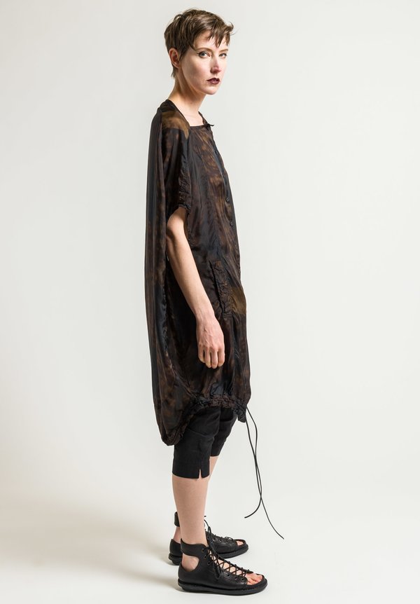 Rundholz Sleeveless Button-Down Tunic in Des. 027