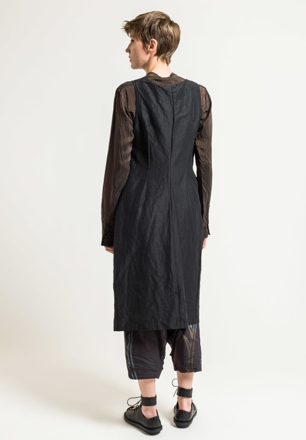 Rundholz Drawstring Detail Dress in Black