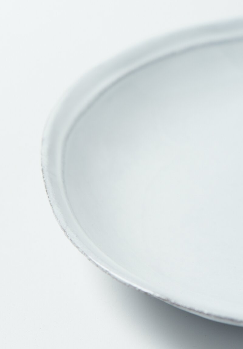 Astier de Villatte Simple Large Soup Plate in White	