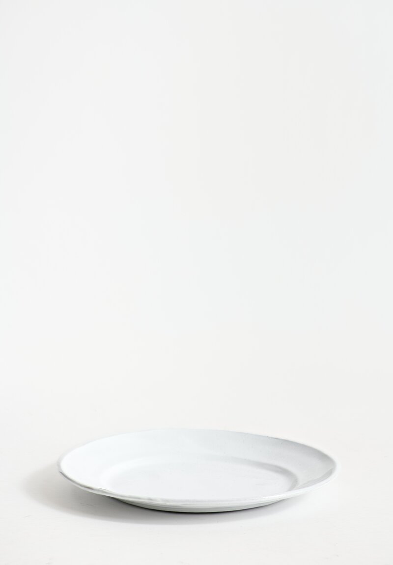 Astier de Villatte Sobre Dinner Plate in White	