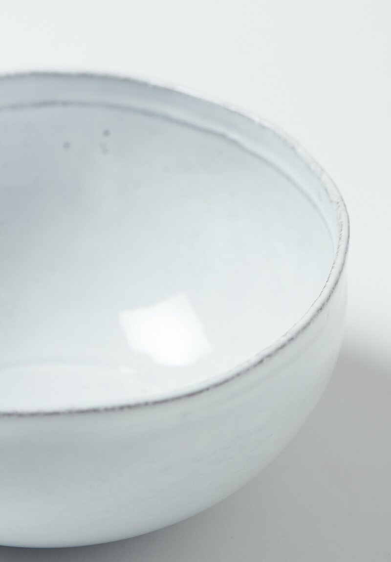 Astier de Villatte Simple Mini Salad Bowl in White	