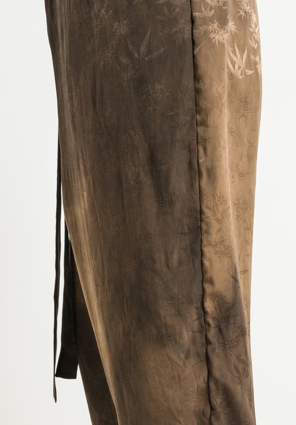 Uma Wang Bamboo Pomona Pants in Brown