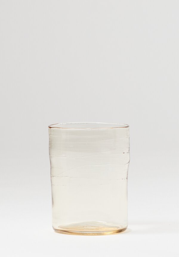 Michael Ruh Handblown Juice Glass in Straw