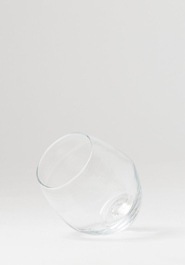Michael Ruh Handblown Tumbler Glass in Clear