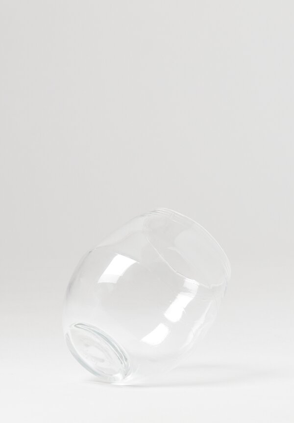 Michael Ruh Handblown Tumbler Glass in Clear