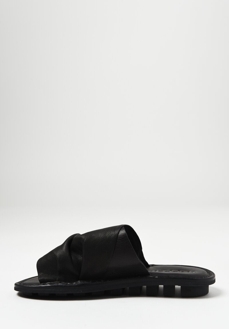Trippen Drift Sandal in Black