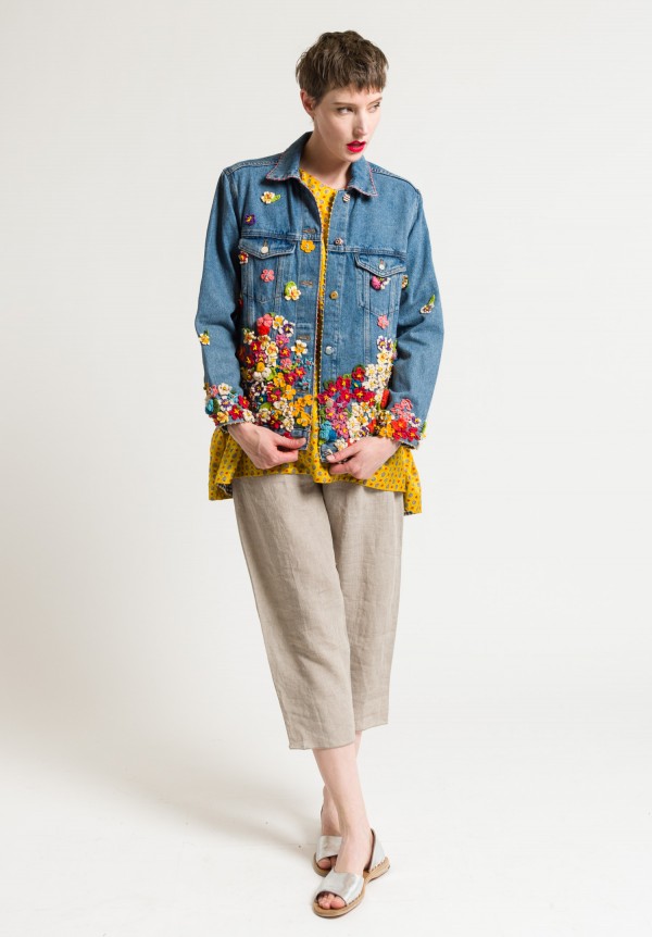 Denim Shirt-Jacket: Botanical Yarn-Dye Edition