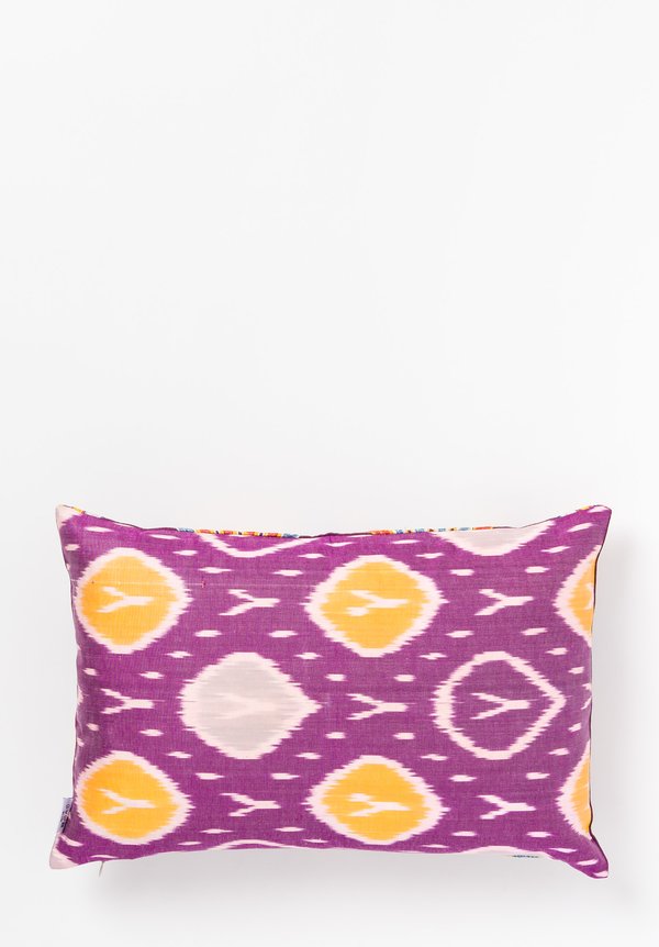 Les-Ottomans Suzani Pillow in Purple