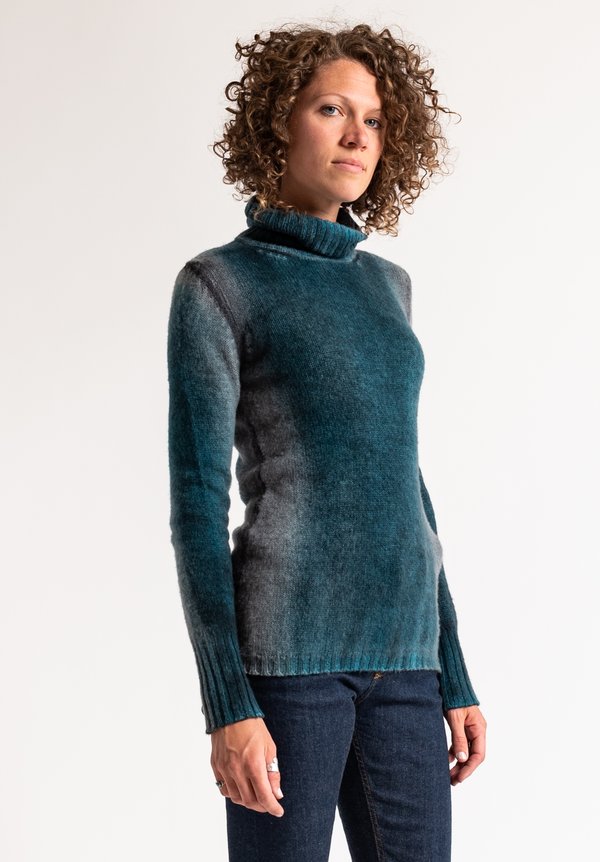 Avant Toi Sweater in Turquoise