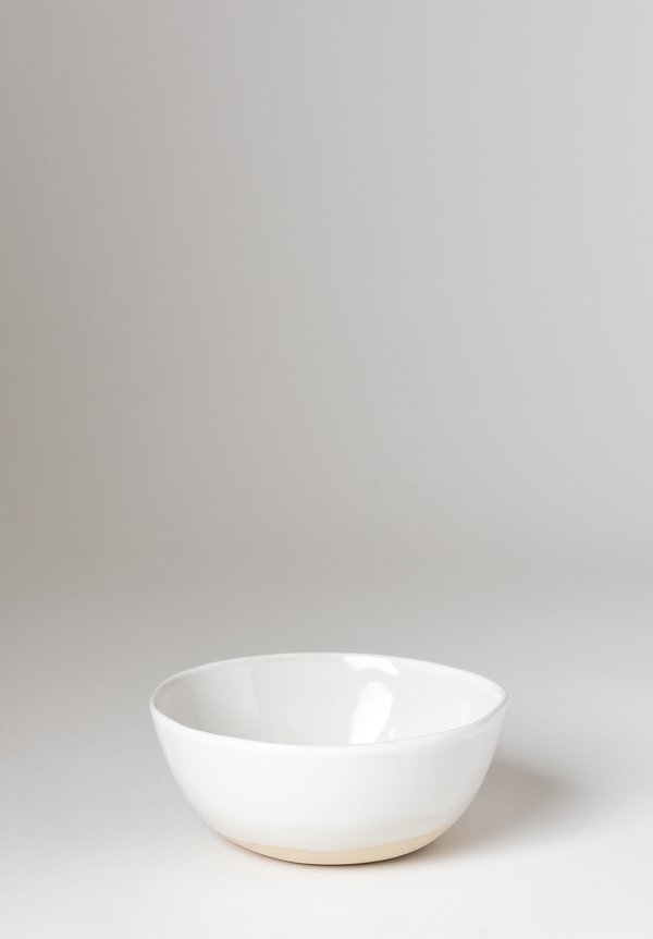 Christiane Perrochon Stoneware Cereal Bowl in White	