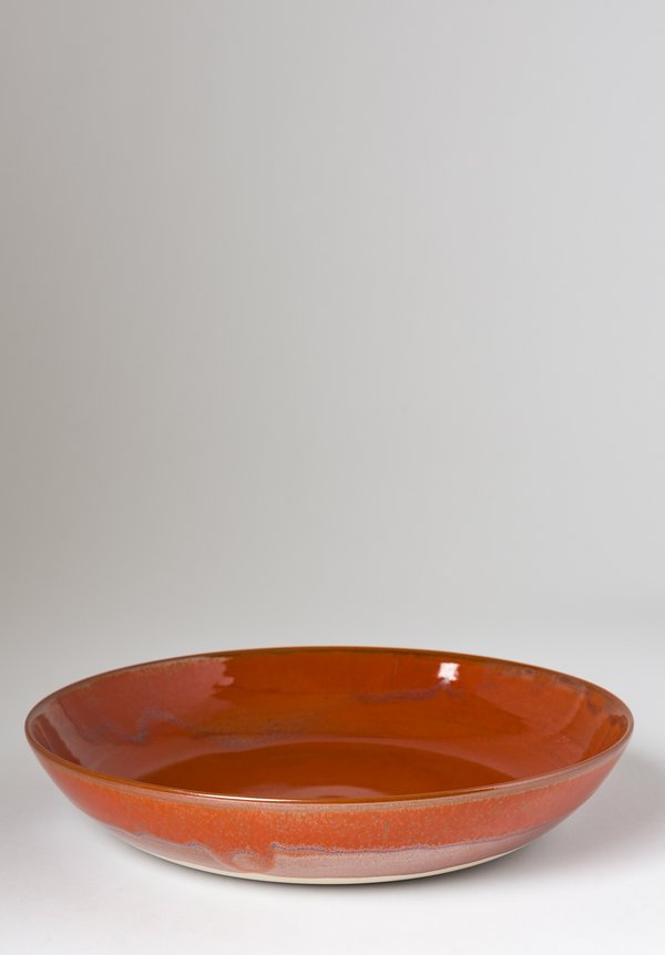 Christiane Perrochon Stoneware Dish in Iron Red	