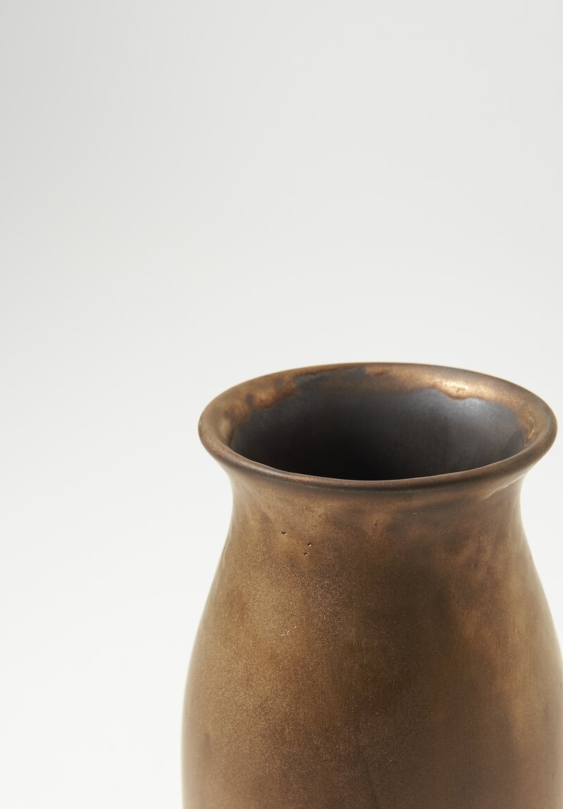 Christiane Perrochon Vase in Metallic Glaze	