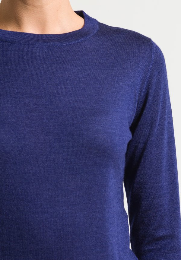 Brunello Cucinelli Lightweight Sweater in Cobalt	