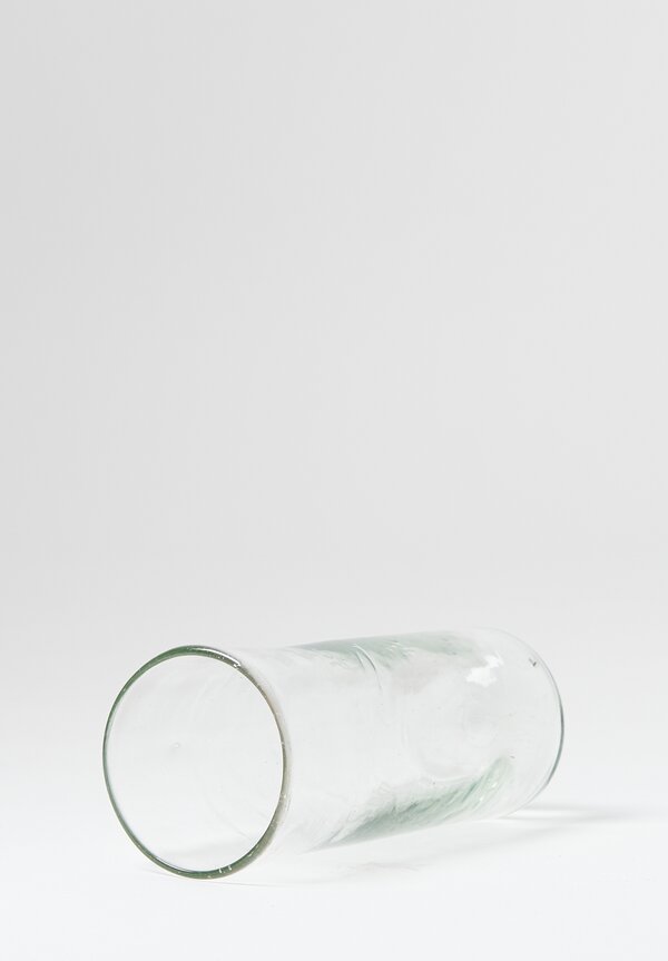 Hand Blown Transparent Iced Tea Glasses