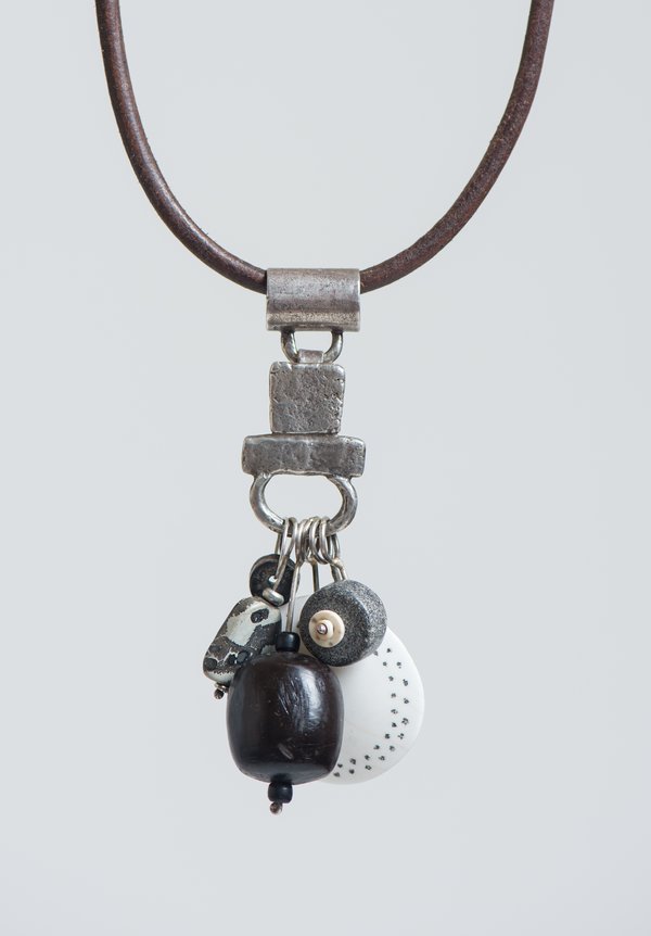 Holly Masterson Black & White Artifact Adornment