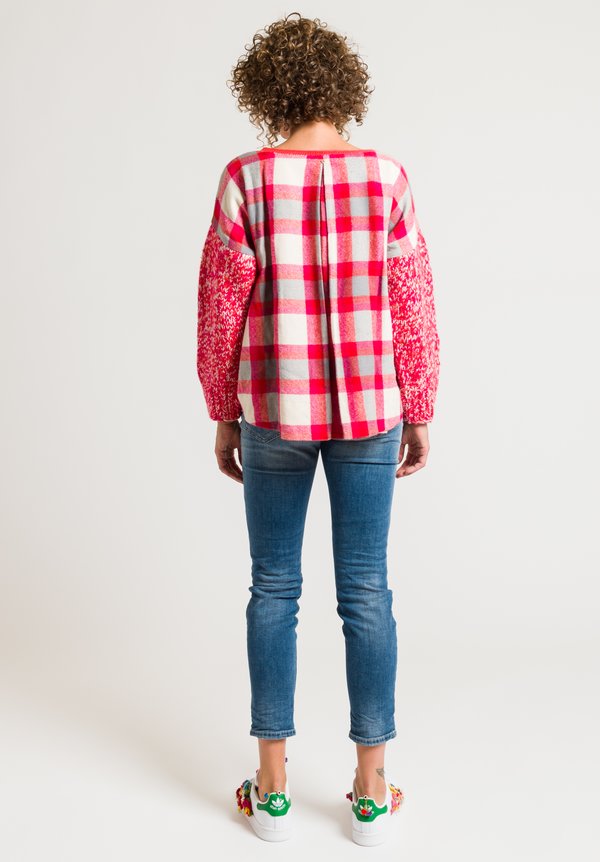 Péro Oversized Sweater in Pink/ Coral | Santa Fe Dry Goods . Workshop ...