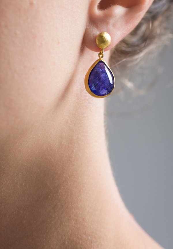 Tanzanite hot sale teardrop earrings